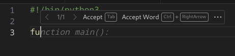 autocompletion