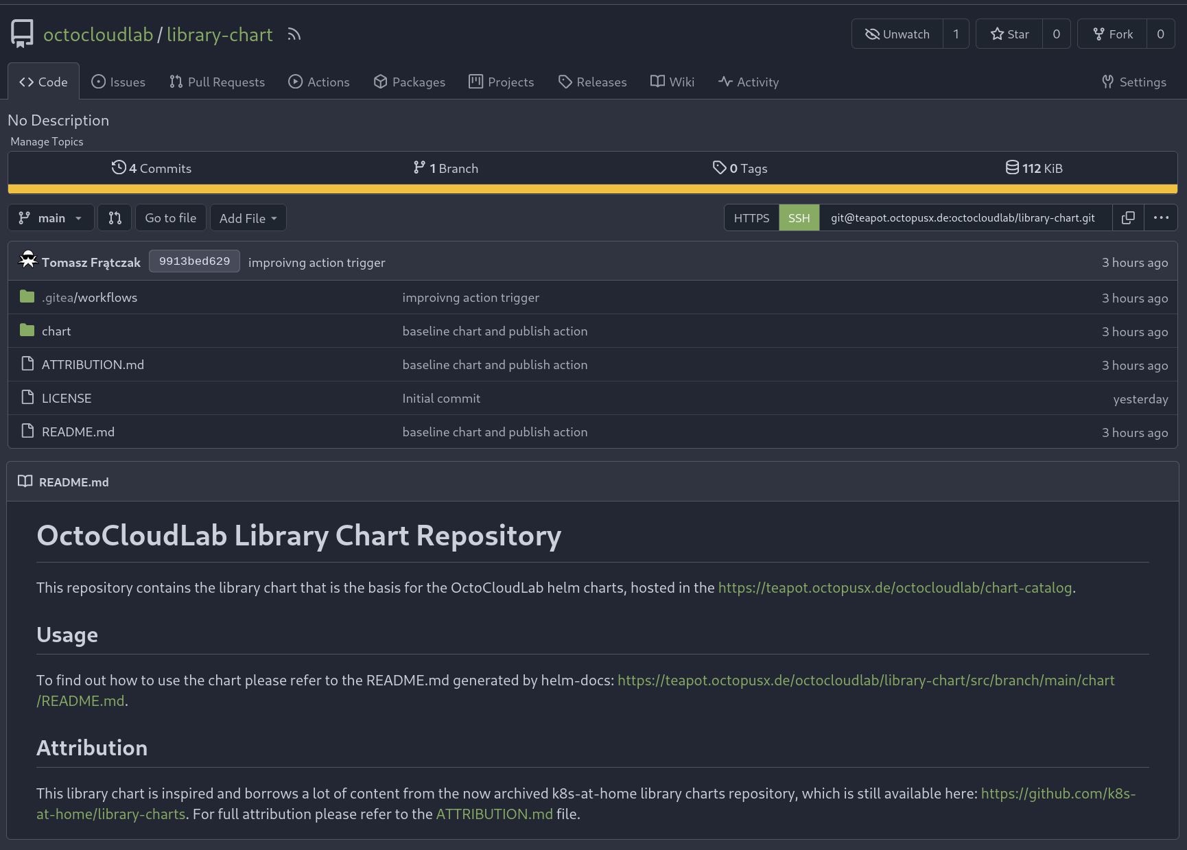 Library Chart